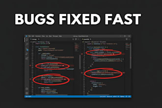 fix bugs and errors in your react nextjs mern or firebase app