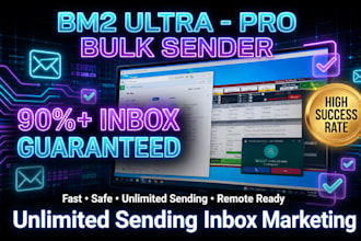 unlimited bulk email sending service bm2
