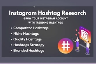 research personalized instagram hashtags to grow organically
