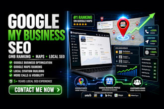 do optimize google my business profile for local SEO, gmb ranking, maps citation