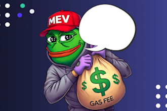 create cross chain bot, gas optimization bot, nft bot, web3 infrastructure bot