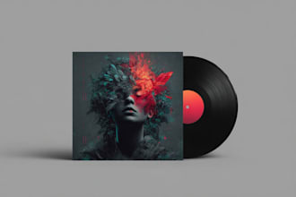 design a creative album cover