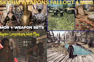 make skyrim and fallout mods with setup