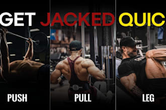 create thumbnails for health and fitness niche