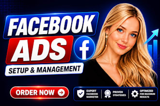 setup and manage facebook ads campaign, instagram ads, fb ad marketing