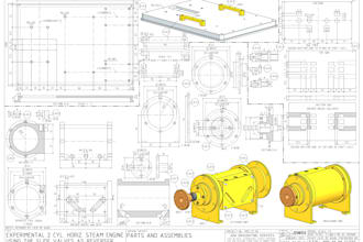 provide detailed cad drawings and technical blueprints