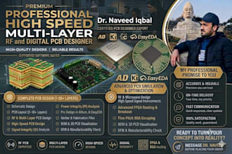 design professional multilayer,rf,analog,digital pcb