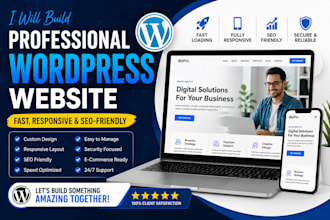 build a professional wordpress website