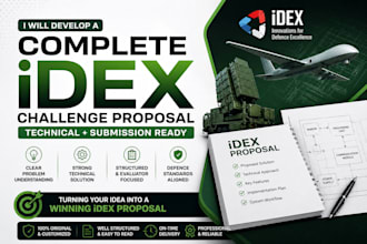 develop a complete idex challenge proposal both technical and submission ready