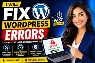 fix wordpress issues, fix wordpress error, wordpress bug fix, html error