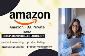 be your expert amazon virtual assistant private lable fba