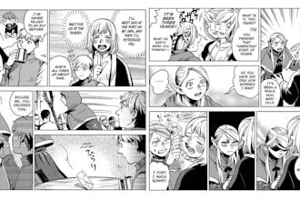 dibujo anime manga comic ilustración webtoon panel, anime fanart in manhwa style