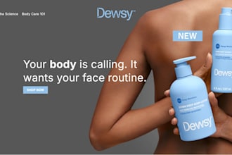 build skincare shopify store skincare website beauty store skincare store