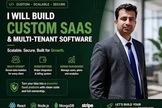 build saas mvp with multi tenant and subscription system