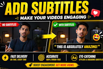 add engaging english subtitles and captions to your video