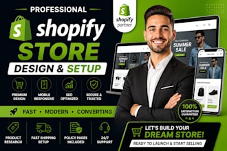 create a stunning shopify store for your business