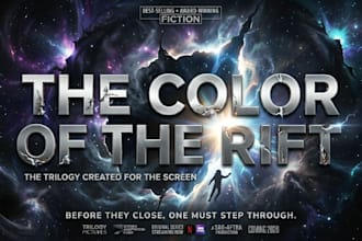 design a cinematic and professional logo for your brand or project