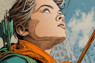 draw  comic book illustration
