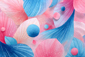 create watercolor and digital illustrations