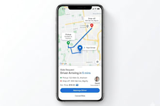 integrate google maps and real time location tracking in your app