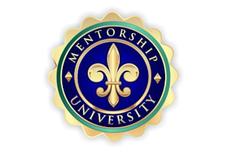 make seal and wax education logo with mentorship university