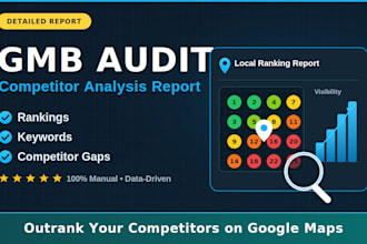 complete gmb audit and local SEO competitor analysis report