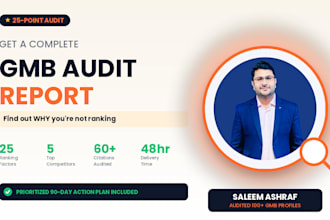 complete gmb audit and local SEO competitor analysis report