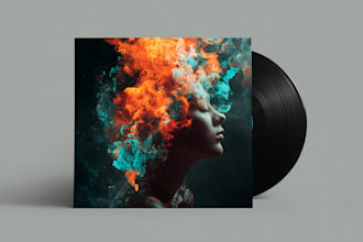 design your album cover art or music cover artwork