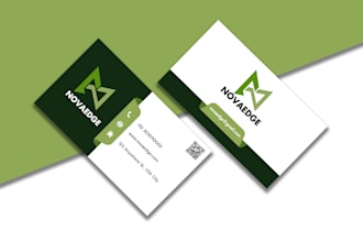 create agency business card design and business logo design