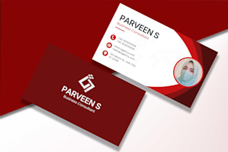 create agency business card design and business logo design