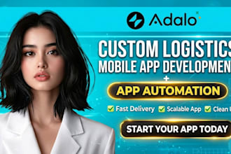 build adalo delivery logistics adalo field service app adalo developer expert