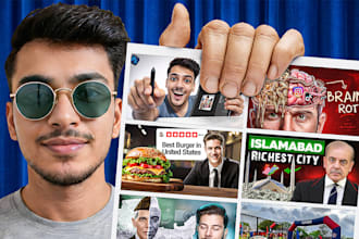 design amazing youtube thumbnail