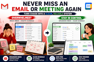 be your virtual assistant for email and calendar management