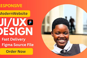 design modern UI UX for saas apps, web apps, dashboards, and websites in figma