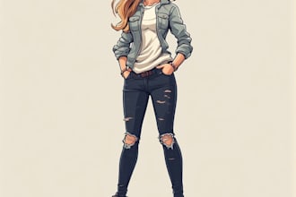 professional character illustrations or vector illustrations