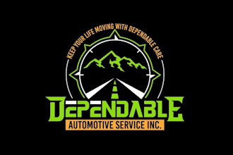 make super cars automotive start logo with dependable care
