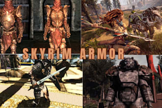 make modded armor and weapons for your skyrim adventures