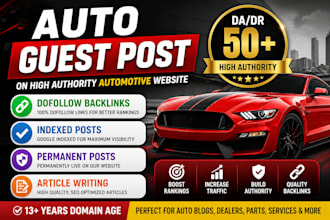 write and publish auto guest post on the automotive blog