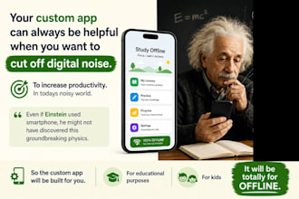 build offline android apps for education, tools, and personalized use