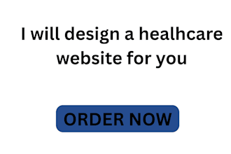 design a professional healthcare website for you