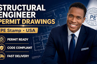 do structural engineer permit drawings pe stamp arizona texas florida pe stamp