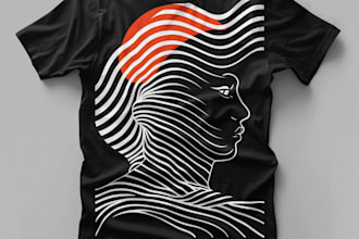 create custom streetwear t shirt design