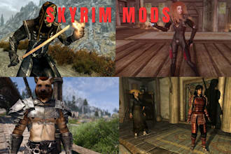 create custom skyrim mods that will bring your imagination to life