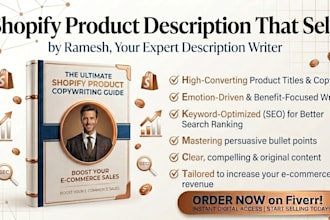 professional description write in english