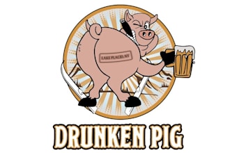 design amazing top quality beer drink pig logo