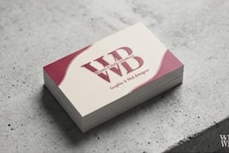 modern business card design for personal branding