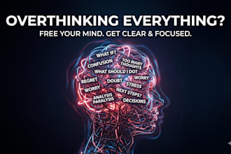 help you stop overthinking and get clear on next steps