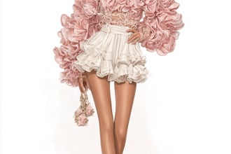 create custom fashion illustrations and croquis for you