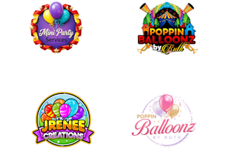 design modern balloon logo with free unlimited revisions