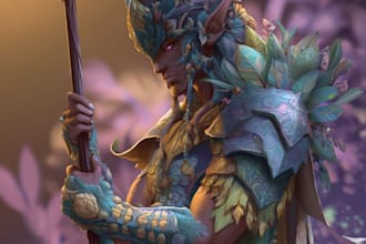 draw your fantasy character